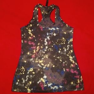 Lukka Sports Top, size small, multi colored sports top